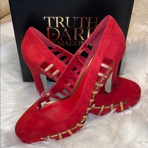 Truth or Dare by Madonna Red Heels! BNWT!